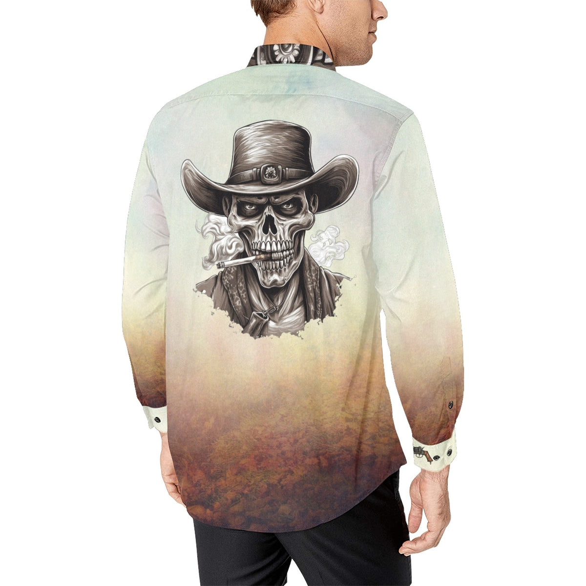 Baha Ranch Rebel Cowboy 2A Arena Button Up Shirt