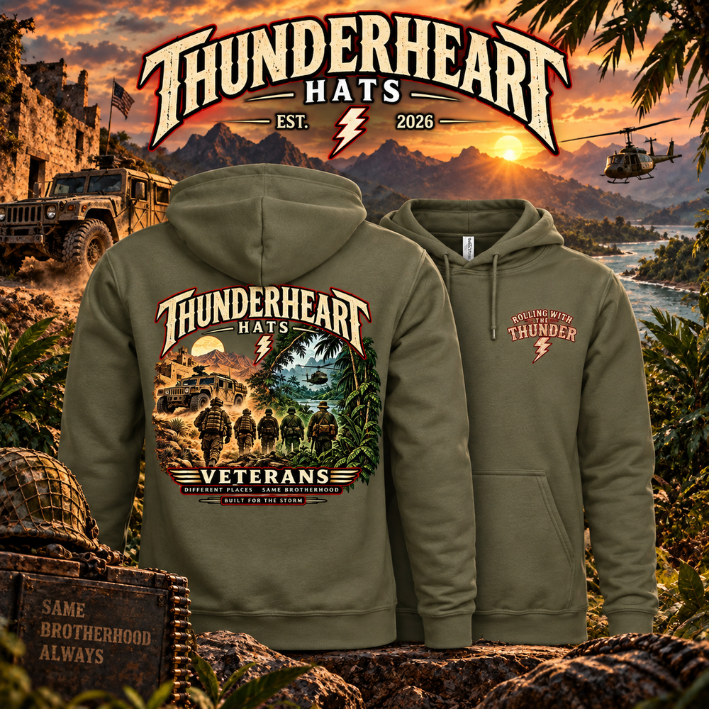 Veterans Hoodie- 2nd Edition.