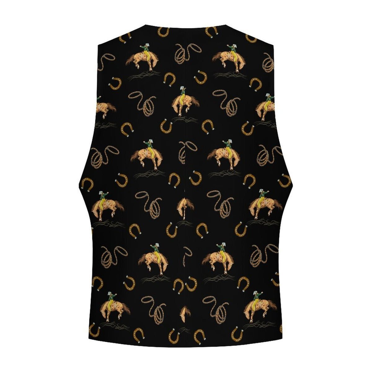 Baha Ranch Rodeo Cowboy Men's Sleeveless Suit Vest