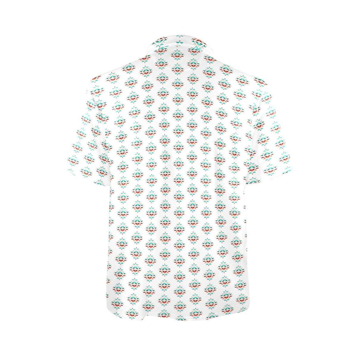 Baha Ranch Serape Aztec Polo Style Shirt